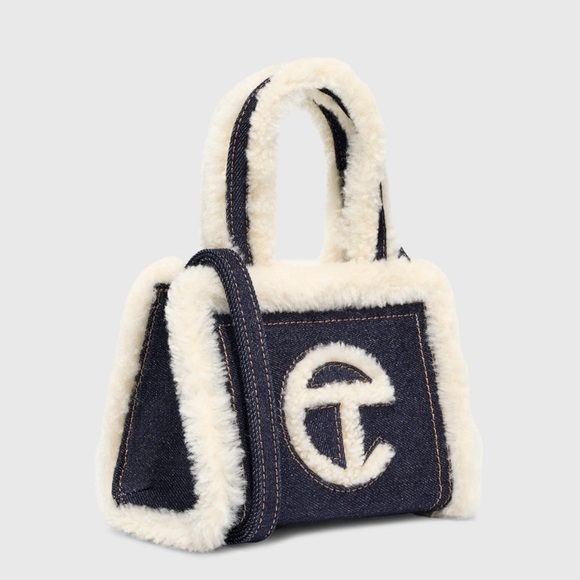 Telfar X Denim Ugg small tote - Picture 1 of 2